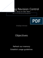 Revisiting Revision Control: With Focus On Star Team