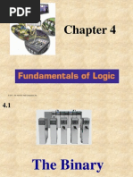 Chapter 4 - Fundamentals of Logic