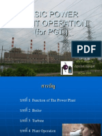 4 Basic Power Plant Operation For PGT