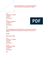 Hacer Un Programa Que Registre 20 Numeros en Un Array de Una Dimension y Muestre Posteriormente Los Elementos Que Ocupan Posiciones Impares