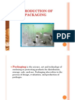 Introduction to the Important Role of Packaging in Food Protection and Marketing