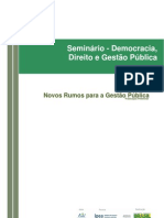 Gestão Pública - Democracia e Direito