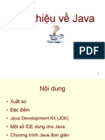 Gioi Thieu Ve Java