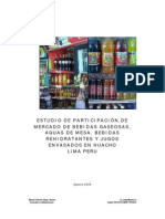 Estudio del Mercado de Bebidas Gaseosas Huacho Perú