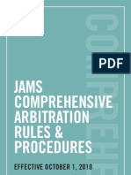 JAMS Comprehensive Arbitration Rules-2010 PDF