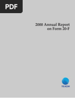 Download Annual Report Telkom Indonesia 2000 by jakabare SN15564019 doc pdf