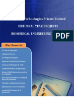 Final Year IEEE Project 2013-2014  - Bio Medical Engineering Project Title and Abstract