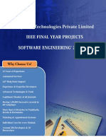 Final Year IEEE Project 2013-2014  - Software Engineering Project Title and Abstract