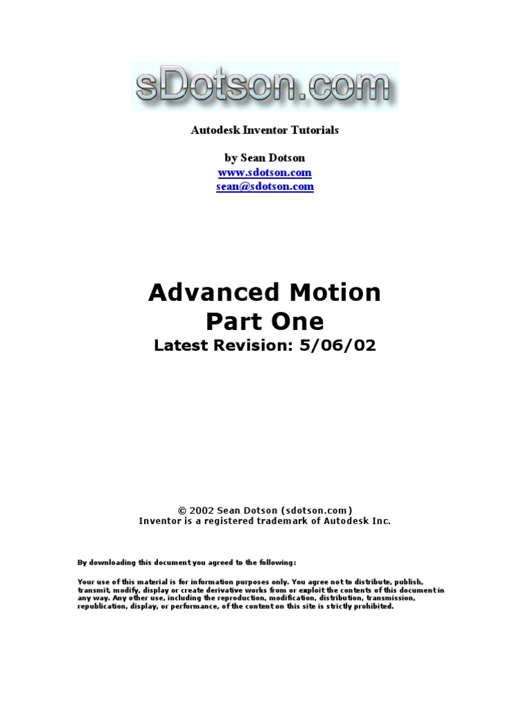 Advanced Motion Part One PDF | PDF | Angle | Equations