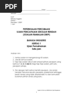 UPSR BI Soalan Ramalan