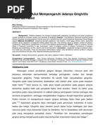 Download Kebersihan Mulut Mempengaruhi Adanya Gingivitis Pada Ibu Hamil - Subyek Penelitian by bimo SN15566892 doc pdf