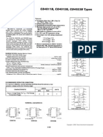 CD4011 CMos NAND Datasheet
