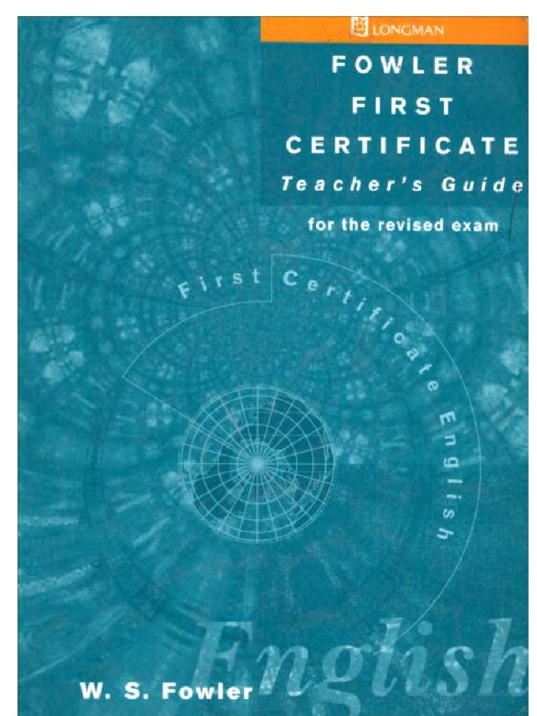 Fowler First Certificate-Use of Eng-TB | PDF