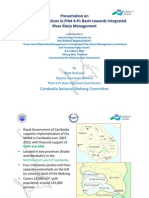 IWRM Best Practices in Pilot 4 Ps Basin by Watt Botkosol