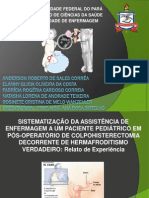 Relato de Experiencia Pediatria