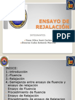 Ensayo de Rejalacion