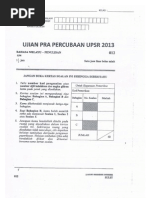 Contoh Soalan Pbs Pjpk Tingkatan 1 - Selangor i