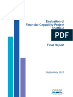 Project Report On Financial Capability