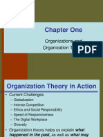 Chapter One: Organizations and Organization Theory