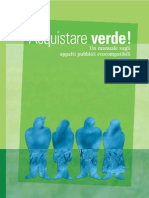 Acquistare verde!
Un manuale sugli appalti pubblici ecocompatibili