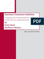 Diarrhoea Treatment Guidelines