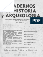 Acta de Fundacion de La Ciudad de Santiago de Guayaquil Miguel Aspiazu Carbo 1970