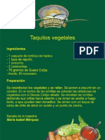 Taquitos Vegetales