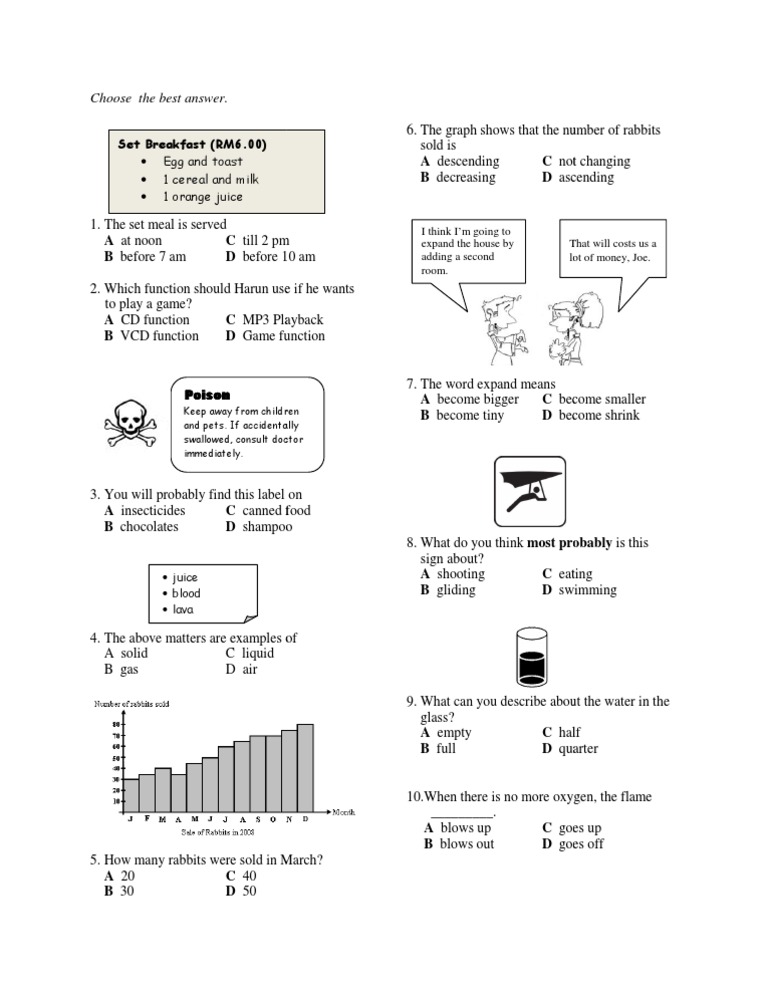 Exam Form 1  soalan tingkatan 1 bahasa inggeris  Nature