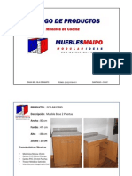 Catalogo Muebles de Cocina MDM 2013 PDF