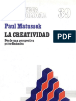 Matussek Paul - La Creatividad