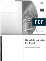 Manual Gol G3 - Portugues