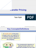 Chap 8 Transfer Pricing