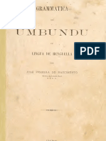 Gramática do Umbundu ou Lingua de Benguella