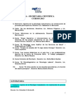 Asociacion de Psicologos de Buenos Aires - Cursos de la Secretaria Cientifica