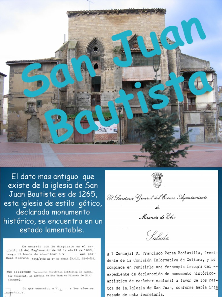 Restauración de la Iglesia San Juan Bautista | PDF | Iglesia (edificio ...