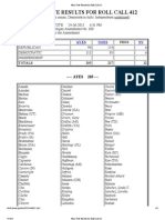 Final Vote Results For Roll Call 412