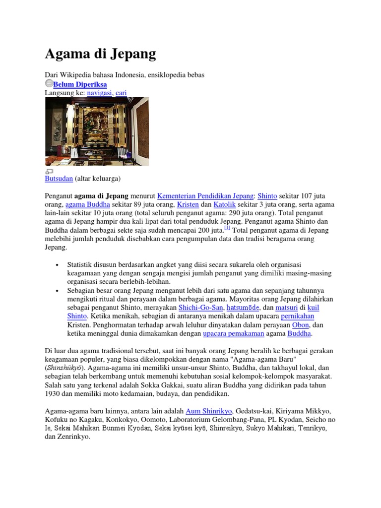 Agama Di Jepang Pdf