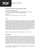 Taking Forward Public procurement Reforms In Ghana.pdf