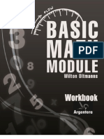 Workbook of The Basic Math Modulet 2013. Wilton Oltmanns