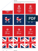  Sweet Scarlet Designs FREE Printable Royal Prince George Set - Best of British