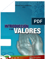 Gallo, Antonio - Introducción A Los Valores