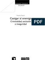 Castigar Al Enemigo Criminalidad Exclusion e Inseguridad Massimo Pavarini