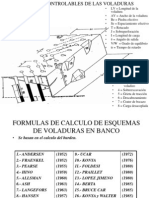 Formulas de Calculo de Voladuras en Banco