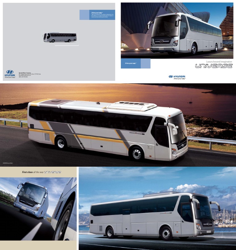Hyundai universe салон