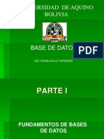 Bases de Datos - DeR