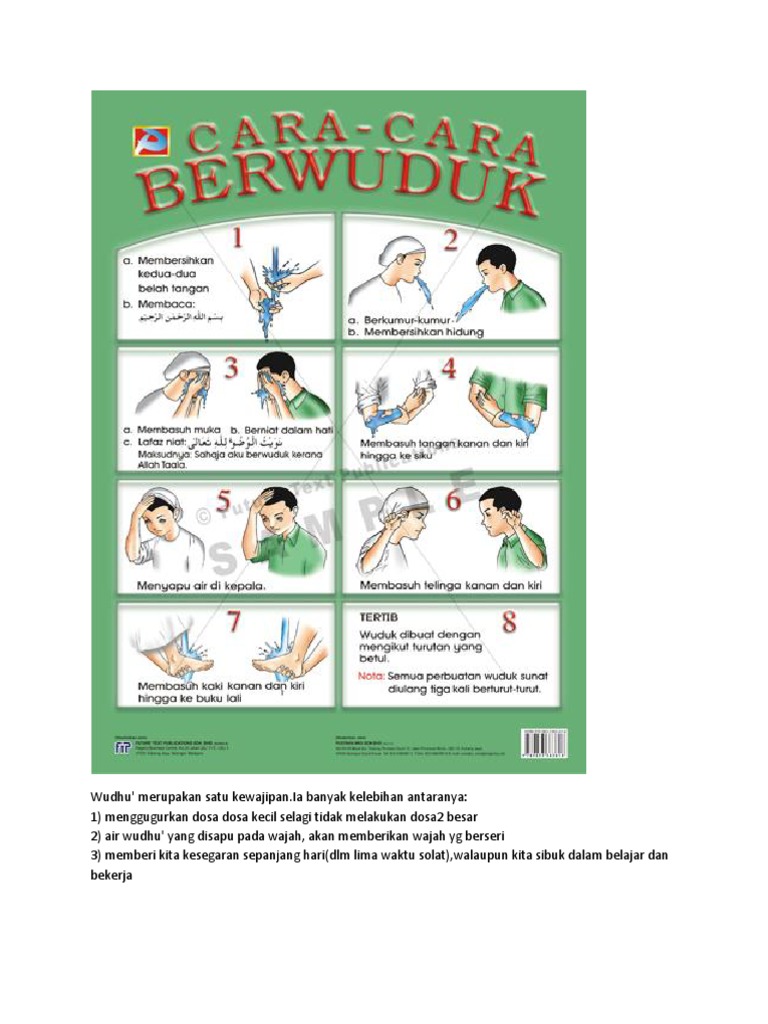 Cara Berwudhu Pdf