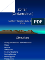 Zofran Dosing and Uses