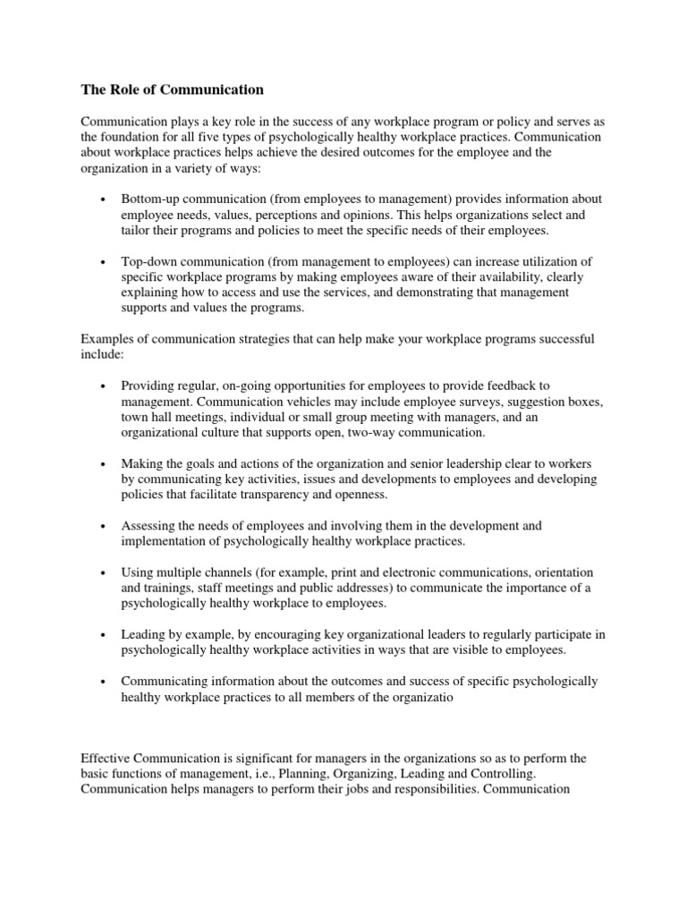 Short Notes Nonverbal Communication Communication