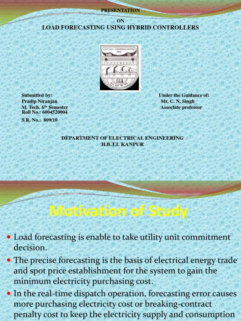 Load Forecasting with Hybrid Controllers | PDF | Time Series ...