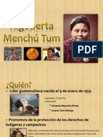 Rigoberta Menchu Biografia